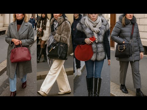 T 8°C ITALY NEWEST NOVEMBER FASHION 🇮🇹 LUXURY STREET LOOKS & TRENDY OUTFITS | MILAN SHOPPING VLOG