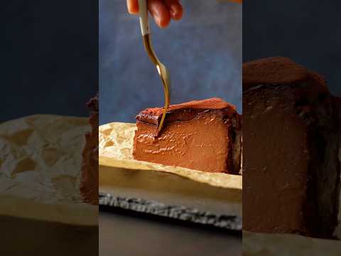 Double Chocolate Basque 👆🏻HERE Full Recipe