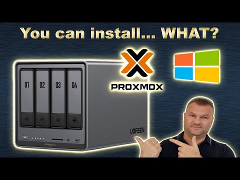 Proxmox 9 or Windows 11 on… UGREEN NAS DXP4800 Plus? Of course! NAS review (different than others!)