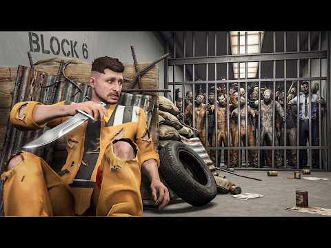 I Survived 48 Hours in a Zombie Infested Prison in GTA 5 RP