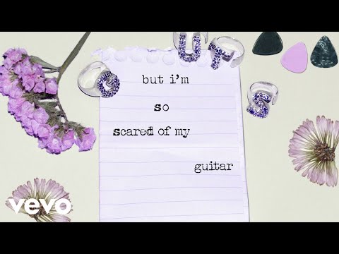 Olivia Rodrigo - scared of my guitar (Official Lyric Video)