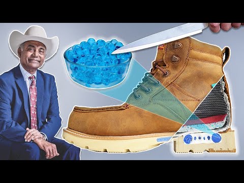 Ripping apart a boot with secret blue balls - Twisted X