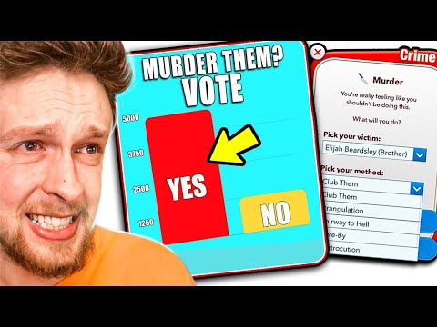 I let 5,000 people turn me into a psychopath in Bitlife