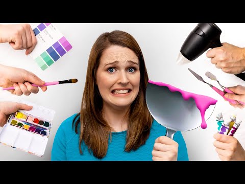 4 Youtubers Teach Me How to PAINT