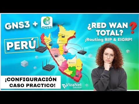 Implementación de GLPI y enrutamiento RIP simulado en GNS3 (VIZAnet solución)