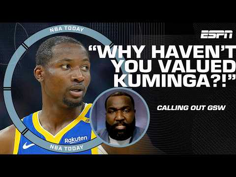 Warriors need to VALUE Jonathan Kuminga 🗣️ - Perk calls for Steve Kerr to embrace star | NBA Today