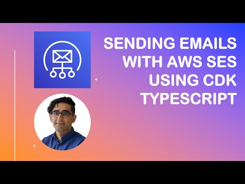 SES (Sending Emails)[2024]- AWS CDK using TypeScript