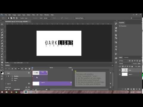 Photoshop Motion & Animation Tutorial - Motion Logo