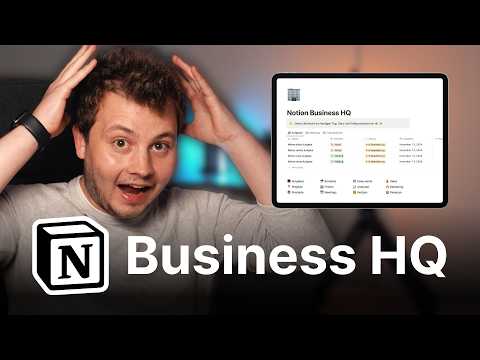 Das ULTIMATIVE Notion Template für dein BUSINESS