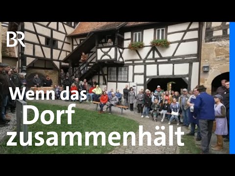 Vor dem Abriss gerettet: Die Kirchenburg Mönchsondheim | Wir in Bayern | BR