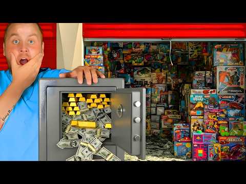 Rich Collector’s Storage Unit Hides a Cash-Filled Safe – DRAMA Unleashed!