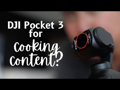 Can it cook? - Episode 1 - Can the DJI OSMO Pocket 3 replace a full setup for cooking videos?