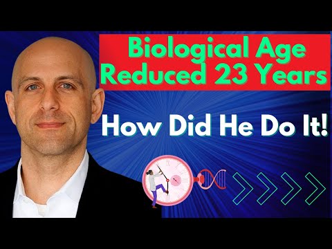Biological Age Reduced 23 Years - How Did He Do It? | Dr Michael Lustgarten Interview