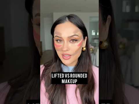 Lifted VS Rounded Makeup l Christen Dominique