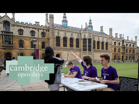 College tour at the 2023 Cambridge Open Days | #CamOpenDay23