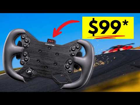 Fanatec Just Released A $99 GT3 Rim, Sort Of. Better Than The McLaren?