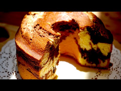[大理石蛋糕 Marble Cake] 大理石斷面花紋，賞心悅目！融合橙香與巧克力兩種風味，齒間沁香、濃郁滿足！ – Home Cooked Delights
