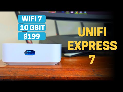 Unifi Express 7 - Wifi 7 Network Controller and Access Point