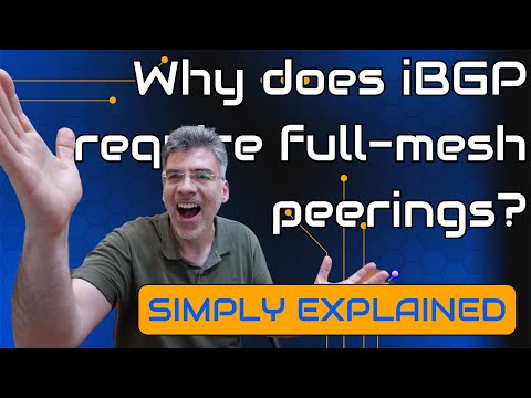 BGP - Why does iBGP require full mesh peering?