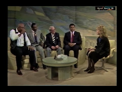 Muhammad Ali - Frazier - Foreman on Wogan ~ Boxing