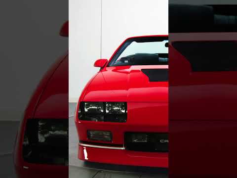 1985-1990 Chevrolet Camaro Iroc-Z #automobile #classiccars #vintagecars