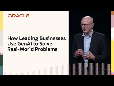How Generative AI Solves Real-World Problems: Oracle CloudWorld 2024