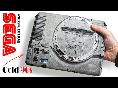 1994 ⚙️ RESTORATION & Repair ✅ SEGA Mega Drive (Genesis) ❤️ One LOVE this console. (Real restore)