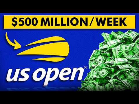 How the US Open Prints $1 Billion in Just 14 Days