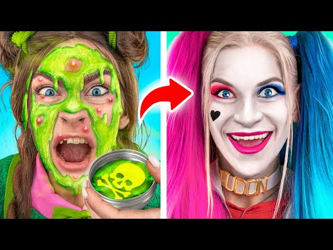 من نيرد لبطله خارقه جميله / ميك اوفر تجميل بأدوات من تيك توك