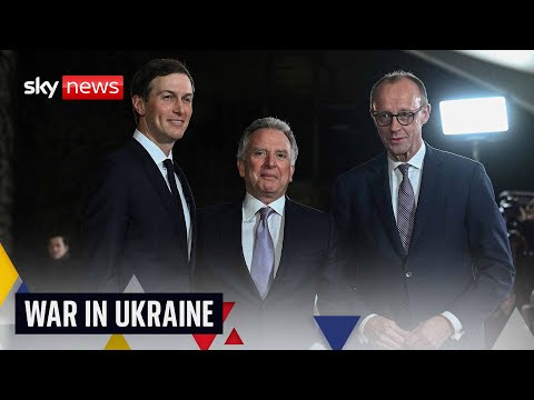 Witkoff, Zelenskyy and European leaders meet in Berlin for Ukraine peace talks