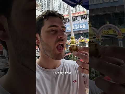 $0.30 Chocolate Pani Puri in Malaysia 🇲🇾
