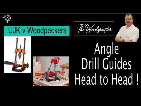Angle Drill Guide Face-Off: UJK vs. Woodpeckers AutoAngle!