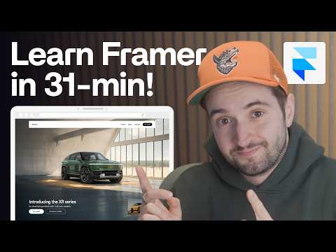 Learn Framer for Beginners (2025 Crash Course)