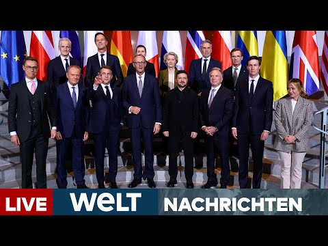 PUTINS KRIEG – Europäische Ukraine Schutztruppe: EU will absichern, USA sollen unterstützen | LIVE