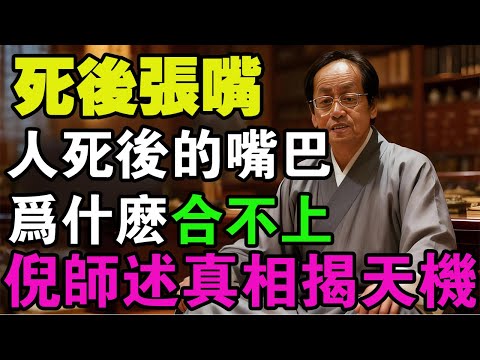 臨終前這口氣咽不下！死後嘴巴張開合不攏？倪海厦嚴正警告：這三種虧心事千萬別做，否則「魄」被鎖住，死相極慘！