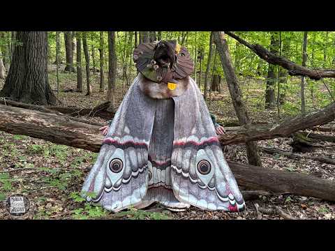 How I Made a Moth Cloak | From Fabric to Forest Magic