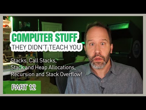 Stack/Heap Allocation, Frames, Call Stacks, Recursion - Computer Stuff They Didn't Teach You #12