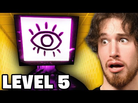 Beating EVERY LEVEL In This BACKROOMS Game