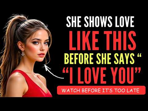 This Is How a Woman Shows Love Before She Admits It | Female Psychology