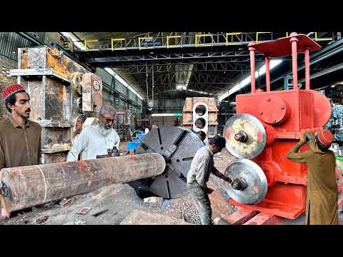 How we Made HS Steel Cutting Machine with 100yrs old Technqiues