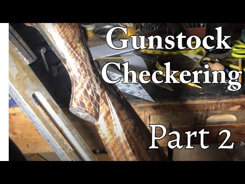 Gunstock Checkering Part 2 - Building the Pattern