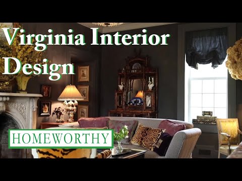 VIRGINIA DESIGN | Historic Homes, Vast Gardens, and Antique Decor
