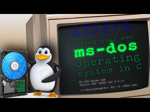 #OSdev 01 Coding your own MS-DOS operating system in C