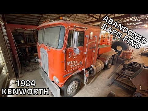 First Start in Years! Barn Find Cabover Semi Truck COVERED in Dust!