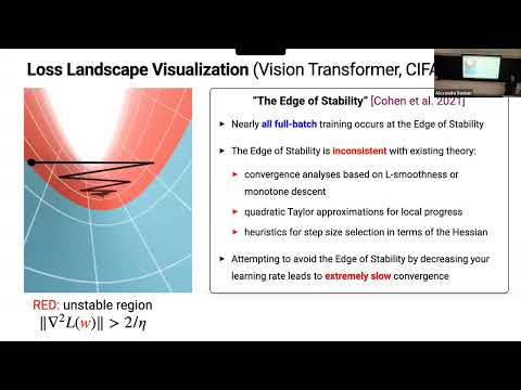 Alex Damian | Understanding Optimization in Deep Learning with Central Flows