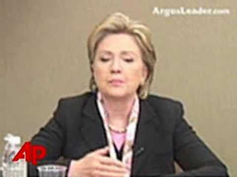 Clinton Makes RFK Assassination Remark