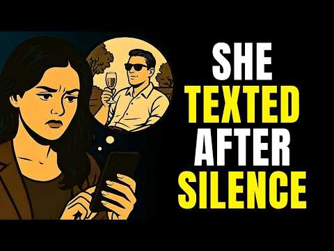 When She Texts After Silence, Respond Like This | Stoicism