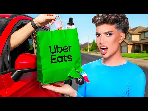 I ORDERED A FULL FACE OF MAKEUP FROM UBER EATS!