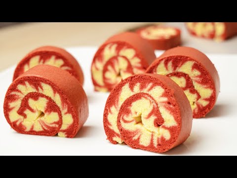 Red Velvet Hurricane Swiss Roll