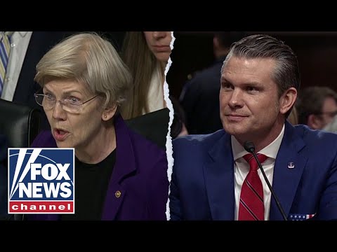 Pete Hegseth spars with Sen. Warren in HEATED exchange